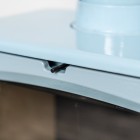 Duck Egg Blue Enamel - Ecosy+ Rock Midi - 5KW - Defra Approved - Eco Design Ready - Multi-fuel Stove - Cast Iron